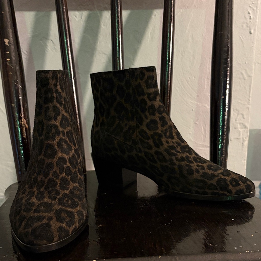 SZ 38 RAG AND BONE ROVER CHEETAH BOOTIES